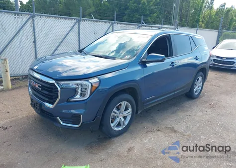 2024 GMC Terrain Awd Sle from USA, damaged, VIN 3GKALTEG7RL378730